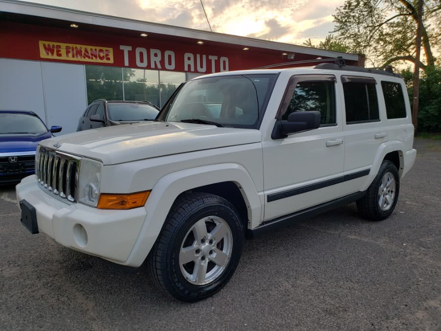 2007 Jeep Commander 4WD Sport 3.7 V6 Leather & Sunroof, available for sale in East Windsor, Connecticut | Toro Auto. East Windsor, Connecticut