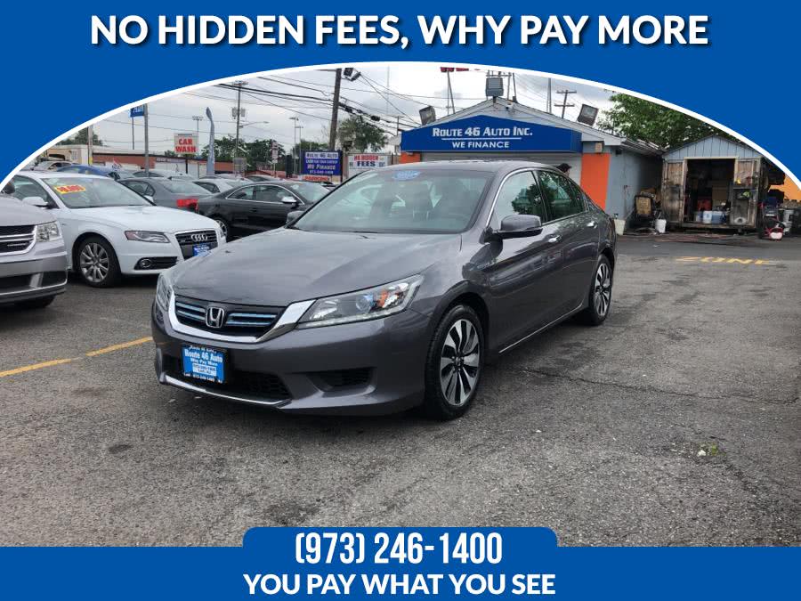 2014 Honda Accord Hybrid 4dr Sdn EX-L, available for sale in Lodi, New Jersey | Route 46 Auto Sales Inc. Lodi, New Jersey