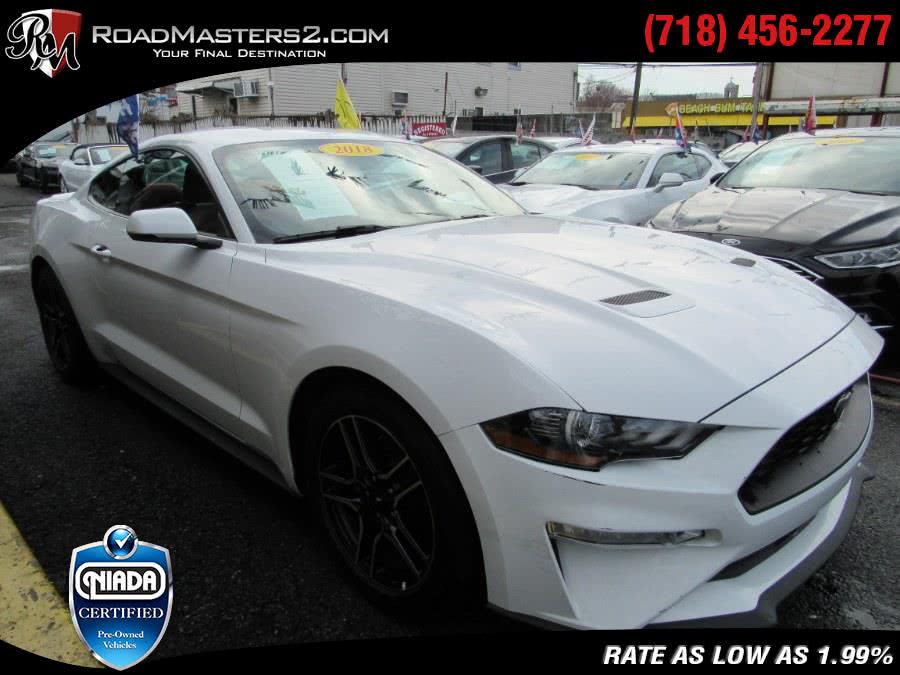 2018 Ford Mustang ECO BOOST PREMIUM NAVI, available for sale in Middle Village, New York | Road Masters II INC. Middle Village, New York