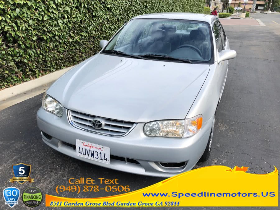 2002 Toyota Corolla 4dr Sdn LE Auto (SE), available for sale in Garden Grove, California | Speedline Motors. Garden Grove, California