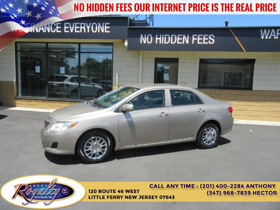 2009 Toyota Corolla 4dr Sdn Auto LE (Natl), available for sale in Little Ferry, New Jersey | Royalty Auto Sales. Little Ferry, New Jersey