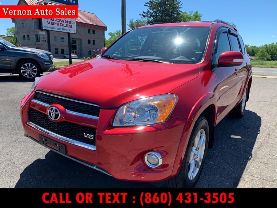 2010 Toyota RAV4 4WD 4dr V6 5-Spd AT Ltd (Natl), available for sale in Manchester, Connecticut | Vernon Auto Sale & Service. Manchester, Connecticut