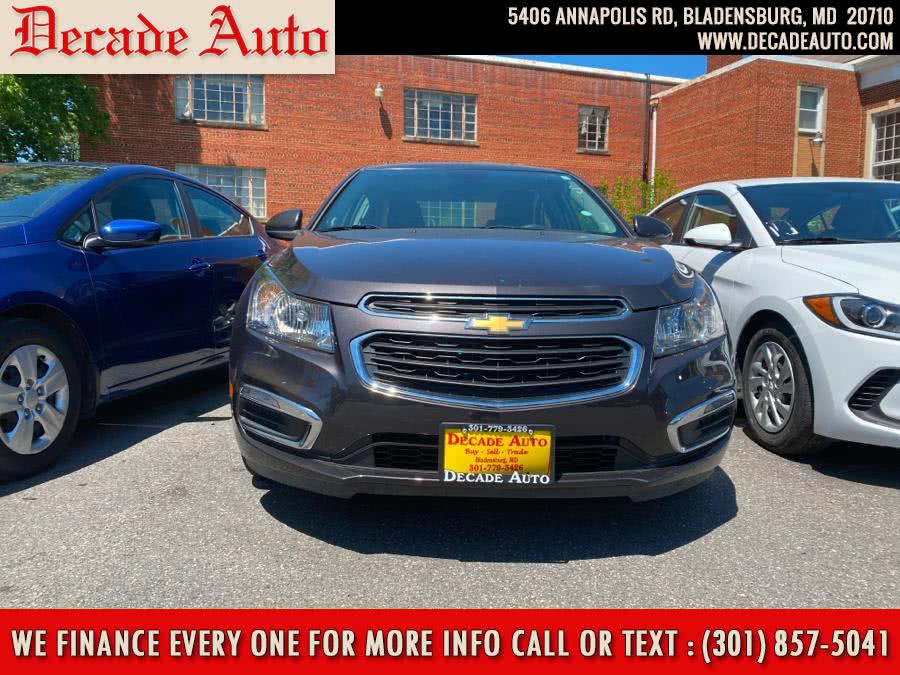 2016 Chevrolet Cruze Limited 4dr Sdn Auto LT w/1LT, available for sale in Bladensburg, Maryland | Decade Auto. Bladensburg, Maryland