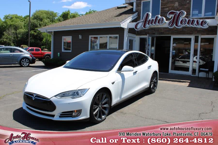 2014 Tesla Model S 4dr Sdn P85, available for sale in Plantsville, Connecticut | Auto House of Luxury. Plantsville, Connecticut