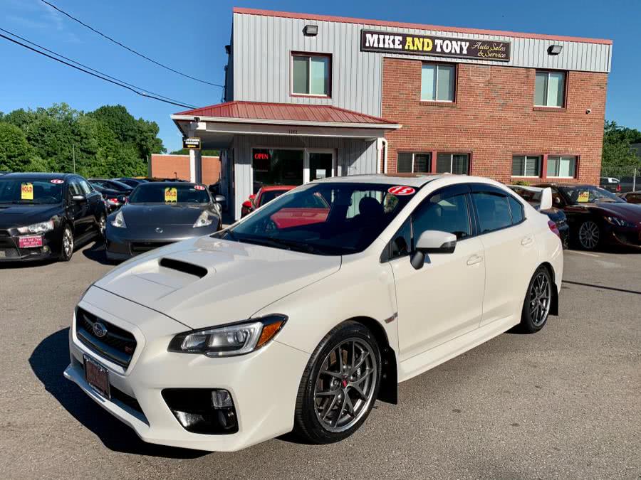 2015 Subaru WRX STI 4dr Sdn Limited, available for sale in South Windsor, Connecticut | Mike And Tony Auto Sales, Inc. South Windsor, Connecticut