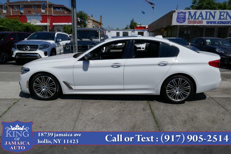 2018 BMW 5 Series M550i xDrive Sedan, available for sale in Hollis, New York | King of Jamaica Auto Inc. Hollis, New York 2018 BMW 5 Series M550i xDrive Sedan, available for sale in Hollis, New York | King of Jamaica Auto Inc. Hollis, New York