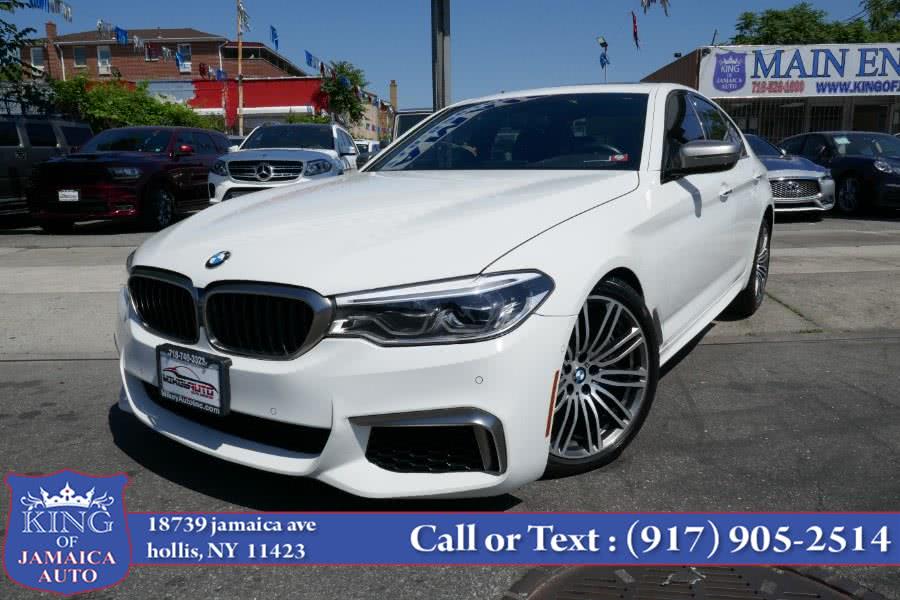 2018 BMW 5 Series M550i xDrive Sedan, available for sale in Hollis, New York | King of Jamaica Auto Inc. Hollis, New York