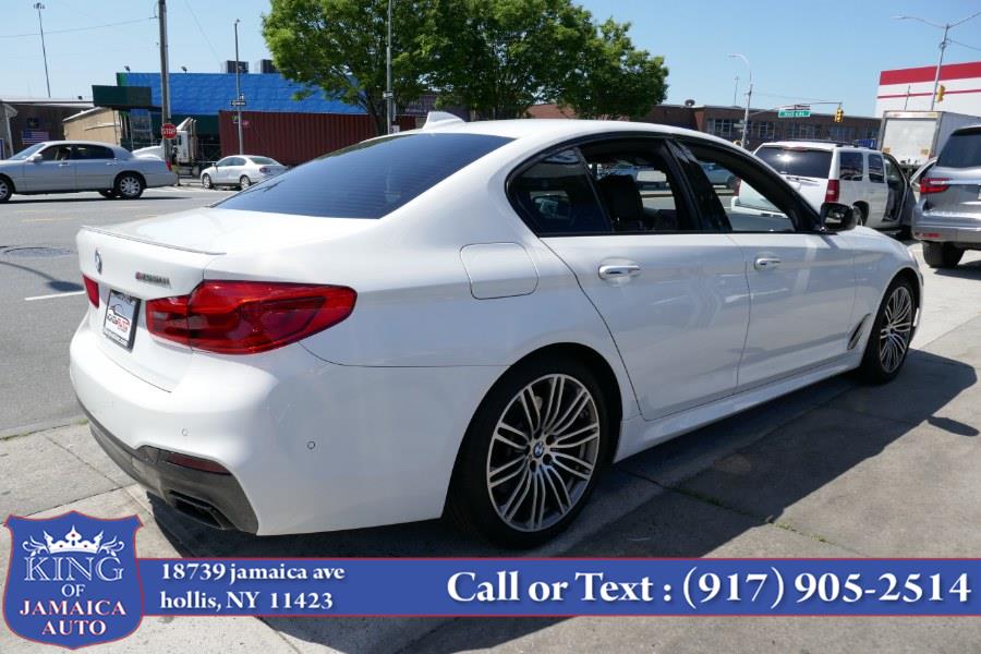 2018 BMW 5 Series M550i xDrive Sedan, available for sale in Hollis, New York | King of Jamaica Auto Inc. Hollis, New York 2018 BMW 5 Series M550i xDrive Sedan, available for sale in Hollis, New York | King of Jamaica Auto Inc. Hollis, New York