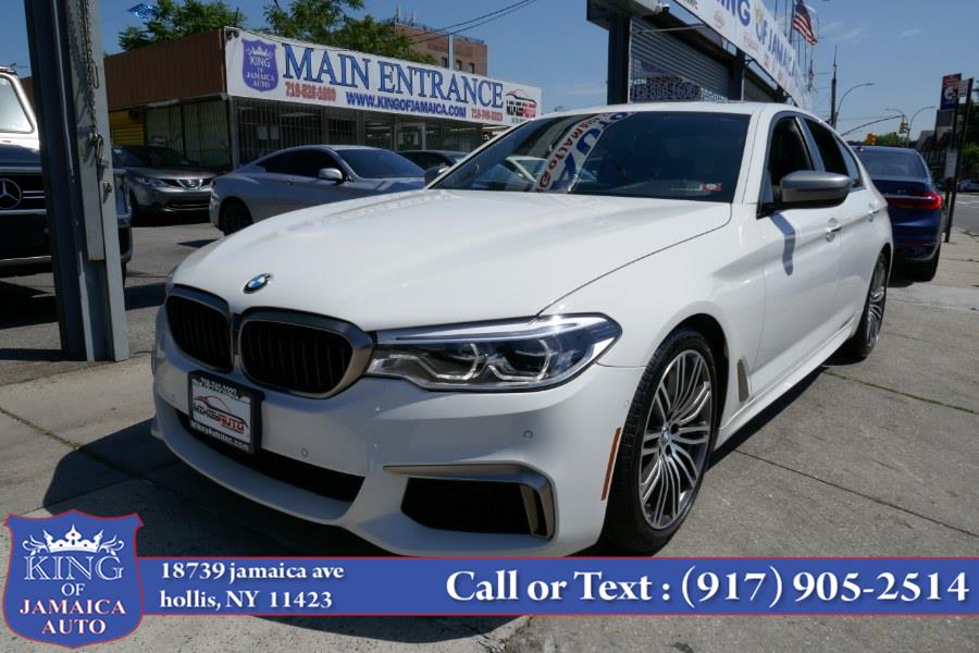 2018 BMW 5 Series M550i xDrive Sedan, available for sale in Hollis, New York | King of Jamaica Auto Inc. Hollis, New York 2018 BMW 5 Series M550i xDrive Sedan, available for sale in Hollis, New York | King of Jamaica Auto Inc. Hollis, New York