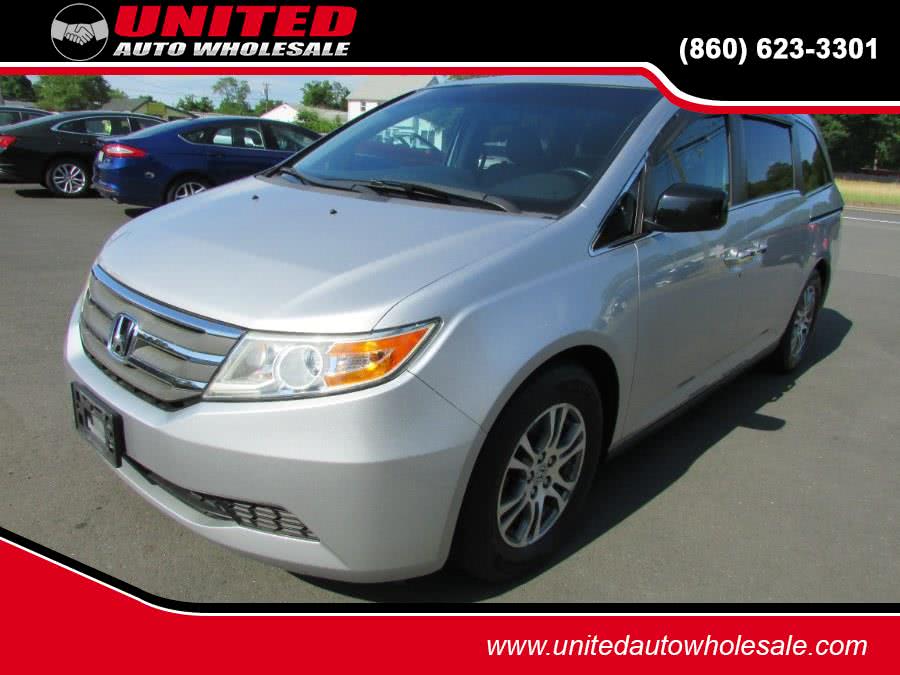 2012 Honda Odyssey 5dr EX-L w/Navi, available for sale in East Windsor, Connecticut | United Auto Sales of E Windsor, Inc. East Windsor, Connecticut