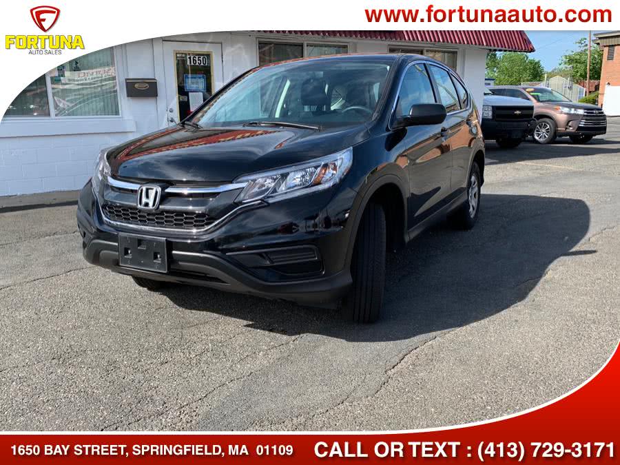 2016 Honda CR-V AWD 5dr LX, available for sale in Springfield, Massachusetts | Fortuna Auto Sales Inc.. Springfield, Massachusetts 2016 Honda CR-V AWD 5dr LX, available for sale in Springfield, Massachusetts | Fortuna Auto Sales Inc.. Springfield, Massachusetts