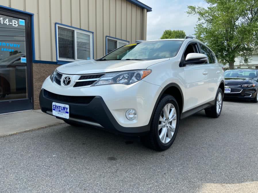 2013 Toyota RAV4 AWD 4dr Limited (Natl), available for sale in East Windsor, Connecticut | Century Auto And Truck. East Windsor, Connecticut