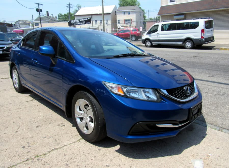 2013 Honda Civic Sdn 4dr Auto LX, available for sale in Paterson, New Jersey | MFG Prestige Auto Group. Paterson, New Jersey