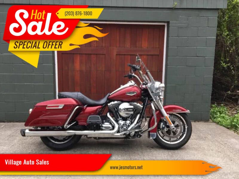 2016 Harley Davidson Road King FLHR, available for sale in Milford, Connecticut | Village Auto Sales. Milford, Connecticut