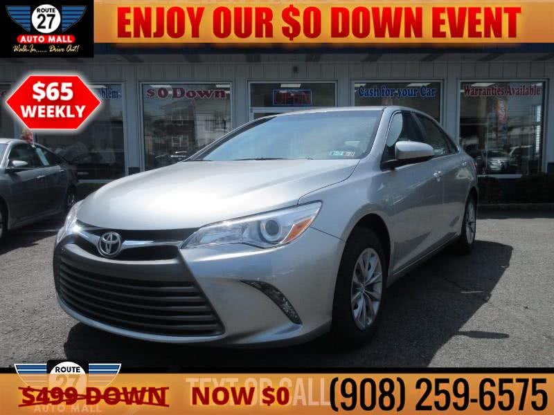 Used Toyota Camry LE Auto (Natl) 2017 | Route 27 Auto Mall. Linden, New Jersey Used Toyota Camry LE Auto (Natl) 2017 | Route 27 Auto Mall. Linden, New Jersey