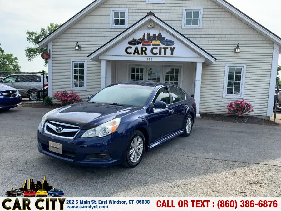 2011 Subaru Legacy 4dr Sdn H4 Auto 2.5i Prem PZEV, available for sale in East Windsor, Connecticut | Car City LLC. East Windsor, Connecticut