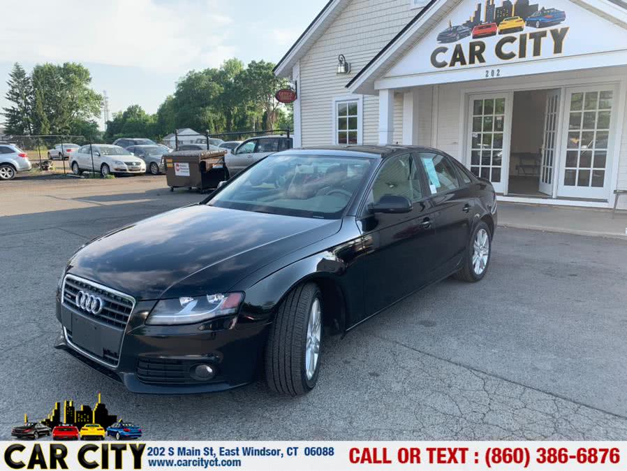 2011 Audi A4 4dr Sdn Auto quattro 2.0T Premium, available for sale in East Windsor, Connecticut | Car City LLC. East Windsor, Connecticut