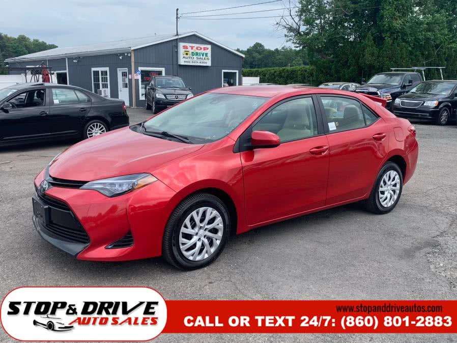 2018 Toyota Corolla SE CVT (Natl), available for sale in East Windsor, Connecticut | Stop & Drive Auto Sales. East Windsor, Connecticut