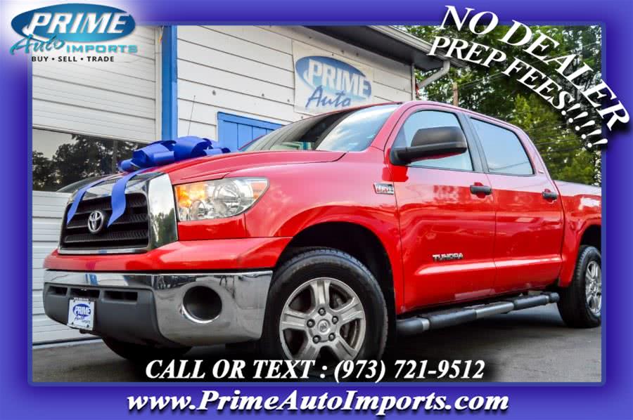 Used Toyota Tundra 4WD CrewMax 145.7" 5.7L SR5 (Natl) 2007 | Prime Auto Imports. Bloomingdale, New Jersey