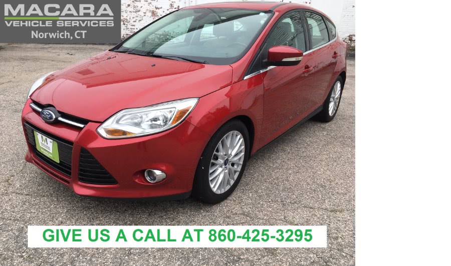 2012 Ford Focus 5dr HB SEL, available for sale in Norwich, Connecticut | MACARA Vehicle Services, Inc. Norwich, Connecticut