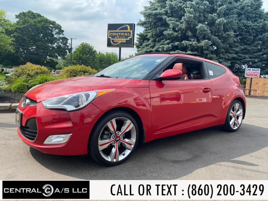 2013 Hyundai Veloster 3dr Cpe Man w/Black Int, available for sale in East Windsor, Connecticut | Central A/S LLC. East Windsor, Connecticut