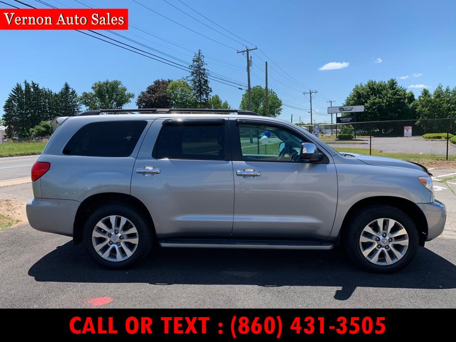 2011 Toyota Sequoia 4WD LV8 6-Spd AT Ltd (Natl), available for sale in Manchester, Connecticut | Vernon Auto Sale & Service. Manchester, Connecticut 2011 Toyota Sequoia 4WD LV8 6-Spd AT Ltd (Natl), available for sale in Manchester, Connecticut | Vernon Auto Sale & Service. Manchester, Connecticut