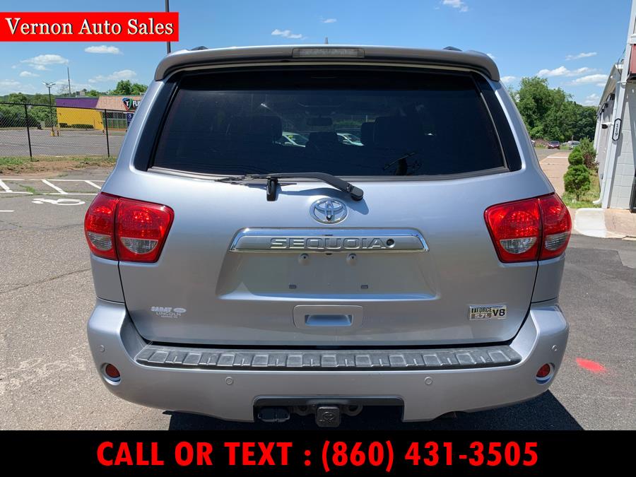 2011 Toyota Sequoia 4WD LV8 6-Spd AT Ltd (Natl), available for sale in Manchester, Connecticut | Vernon Auto Sale & Service. Manchester, Connecticut 2011 Toyota Sequoia 4WD LV8 6-Spd AT Ltd (Natl), available for sale in Manchester, Connecticut | Vernon Auto Sale & Service. Manchester, Connecticut