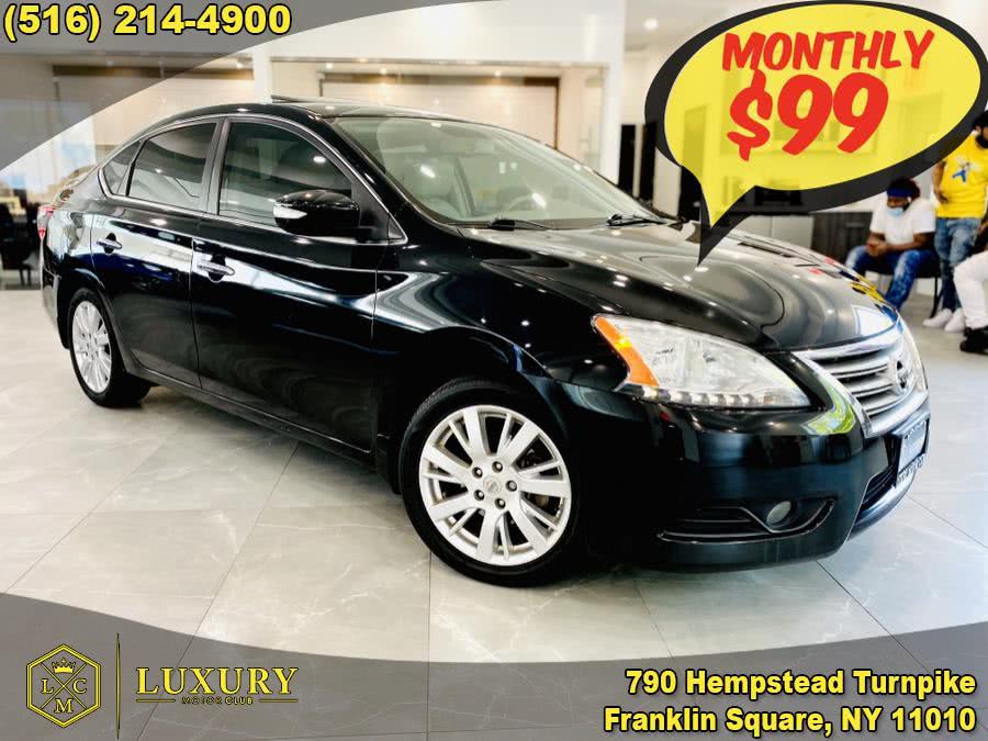 2013 Nissan Sentra 4dr Sdn I4 CVT SL, available for sale in Franklin Square, New York | Luxury Motor Club. Franklin Square, New York