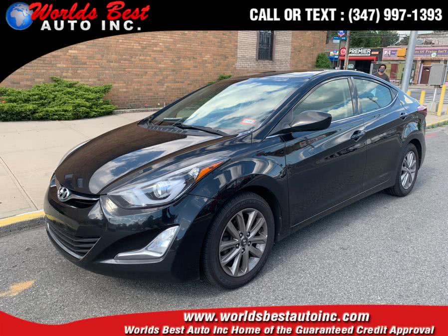 2015 Hyundai Elantra 4dr Sdn Auto SE (Alabama Plant), available for sale in Brooklyn, New York | Worlds Best Auto Inc. Brooklyn, New York