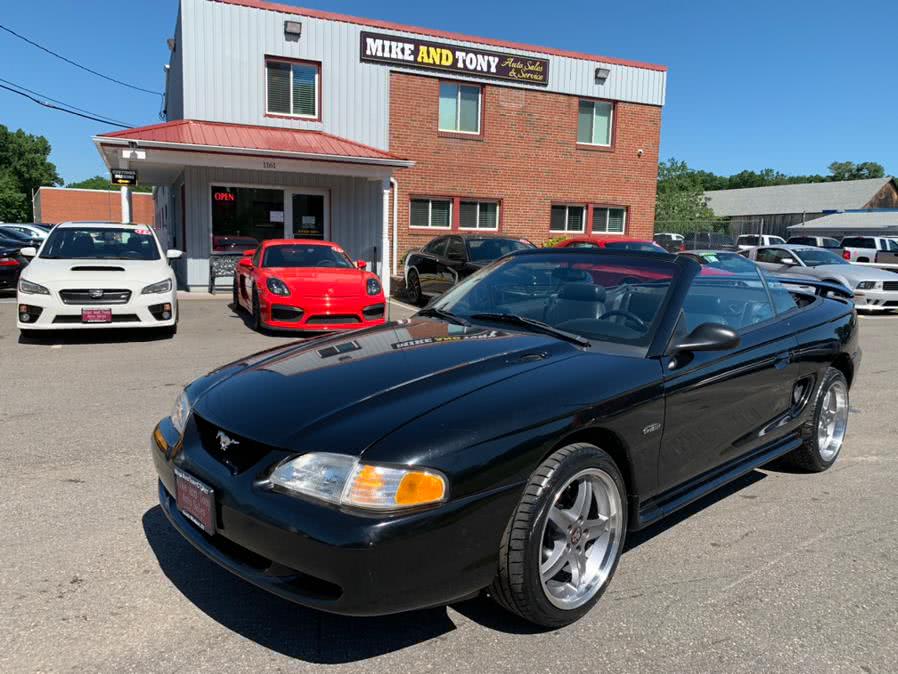 1998 Ford Mustang 2dr Convertible GT, available for sale in South Windsor, Connecticut | Mike And Tony Auto Sales, Inc. South Windsor, Connecticut