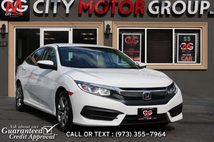 2016 Honda Civic LX, available for sale in Haskell, New Jersey | City Motor Group Inc.. Haskell, New Jersey
