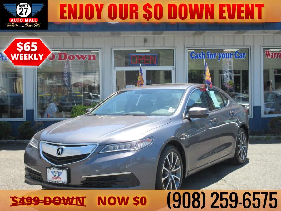 Used Acura TLX FWD V6 w/Technology Pkg 2017 | Route 27 Auto Mall. Linden, New Jersey Used Acura TLX FWD V6 w/Technology Pkg 2017 | Route 27 Auto Mall. Linden, New Jersey