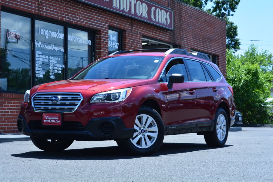 2017 Subaru Outback 2.5i, available for sale in ENFIELD, Connecticut | Longmeadow Motor Cars. ENFIELD, Connecticut