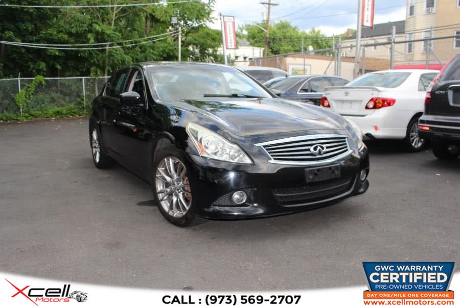 2011 Infiniti G37 Sedan x AWD 4dr x AWD, available for sale in Paterson, New Jersey | Xcell Motors LLC. Paterson, New Jersey