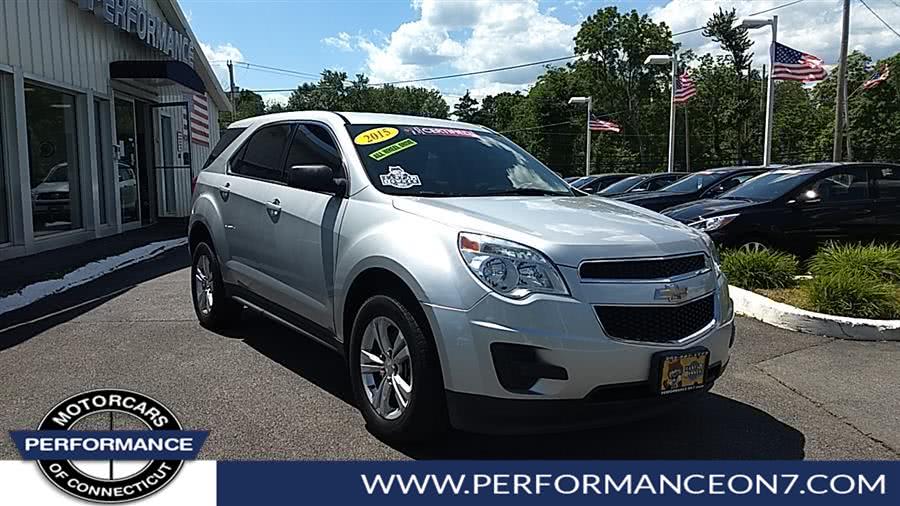 2015 Chevrolet Equinox AWD 4dr LS, available for sale in Wilton, Connecticut | Performance Motor Cars Of Connecticut LLC. Wilton, Connecticut