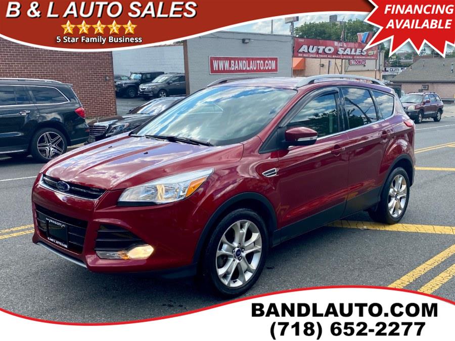 2016 Ford Escape 4WD 4dr Titanium, available for sale in Bronx, New York | B & L Auto Sales LLC. Bronx, New York 2016 Ford Escape 4WD 4dr Titanium, available for sale in Bronx, New York | B & L Auto Sales LLC. Bronx, New York