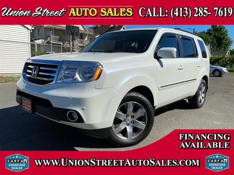 2014 Honda Pilot 4WD 4dr Touring w/RES & Navi, available for sale in West Springfield, Massachusetts | Union Street Auto Sales. West Springfield, Massachusetts