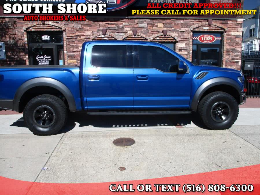 2017 Ford F-150 Raptor 4WD SuperCrew 5.5'' Box, available for sale in Massapequa, New York | South Shore Auto Brokers & Sales. Massapequa, New York