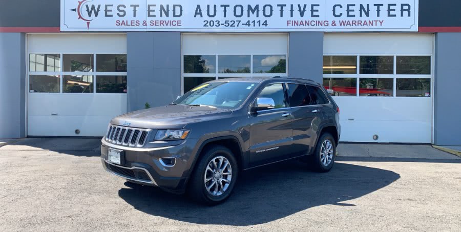 2015 Jeep Grand Cherokee 4WD 4dr Limited, available for sale in Waterbury, Connecticut | West End Automotive Center. Waterbury, Connecticut