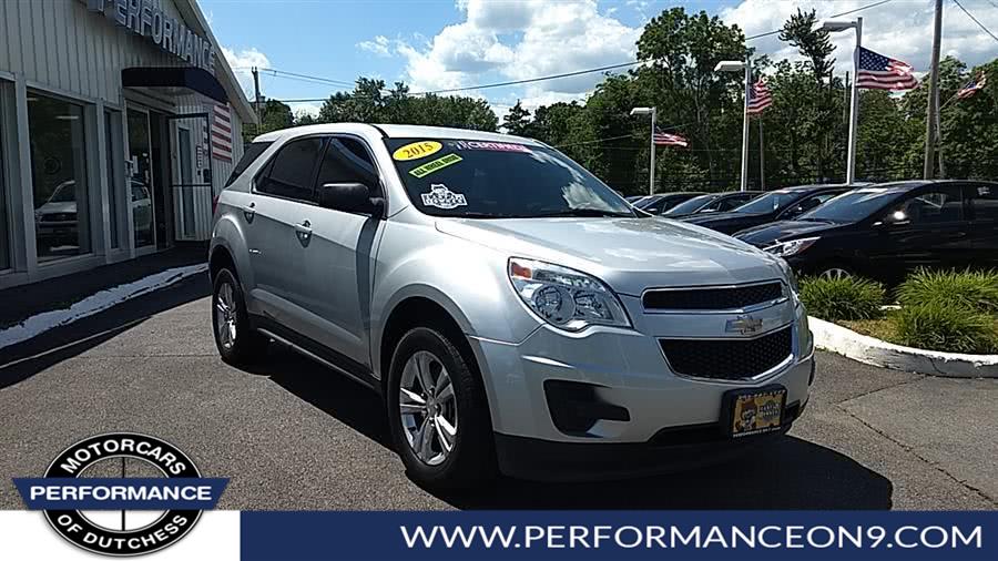 2015 Chevrolet Equinox AWD 4dr LS, available for sale in Wappingers Falls, New York | Performance Motor Cars. Wappingers Falls, New York