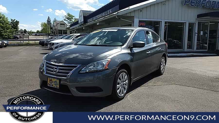2015 Nissan Sentra 4dr Sdn I4 CVT SV, available for sale in Wappingers Falls, New York | Performance Motor Cars. Wappingers Falls, New York
