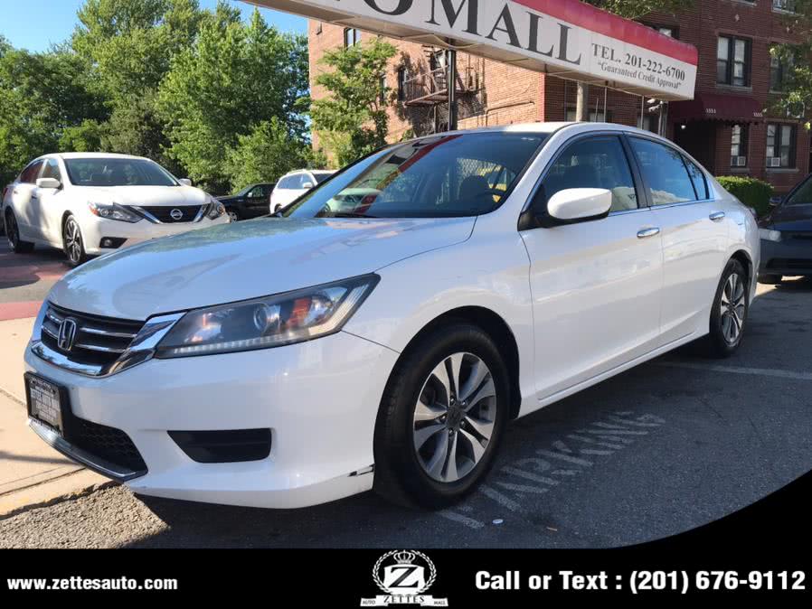 2013 Honda Accord Sdn 4dr I4 CVT LX, available for sale in Jersey City, New Jersey | Zettes Auto Mall. Jersey City, New Jersey