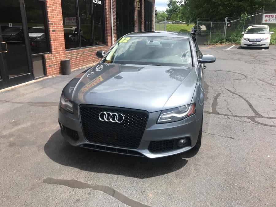 2012 Audi A4 4dr Sdn Man quattro 2.0T Premium, available for sale in Middletown, Connecticut | Newfield Auto Sales. Middletown, Connecticut