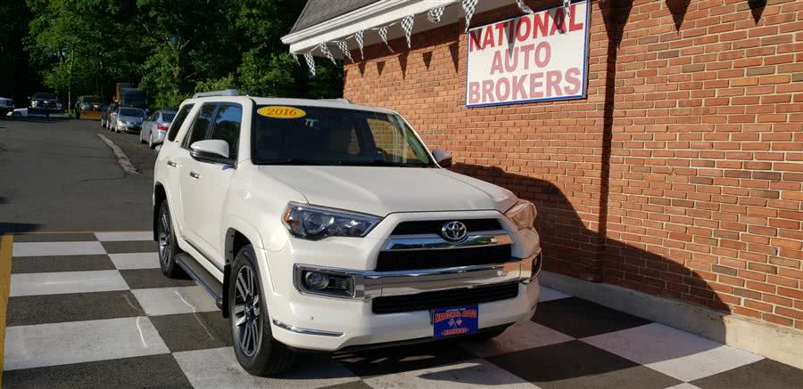 2016 Toyota 4Runner 4WD 4dr V6 Limited, available for sale in Waterbury, Connecticut | National Auto Brokers, Inc.. Waterbury, Connecticut