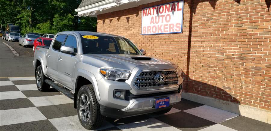 2017 Toyota Tacoma TRD Sport Double Cab V6 4x4, available for sale in Waterbury, Connecticut | National Auto Brokers, Inc.. Waterbury, Connecticut