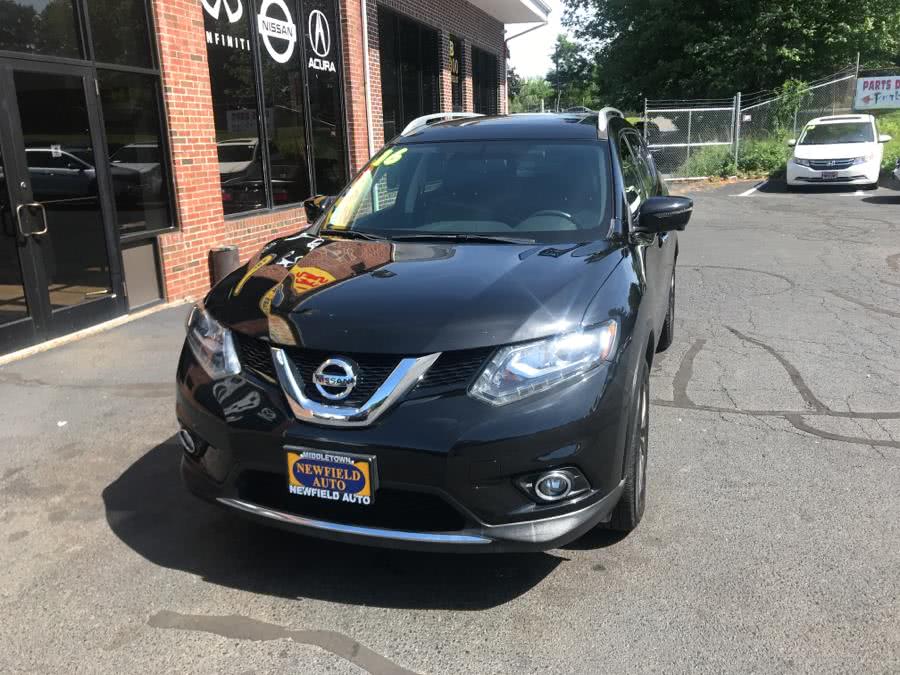 2016 Nissan Rogue AWD 4dr SL, available for sale in Middletown, Connecticut | Newfield Auto Sales. Middletown, Connecticut
