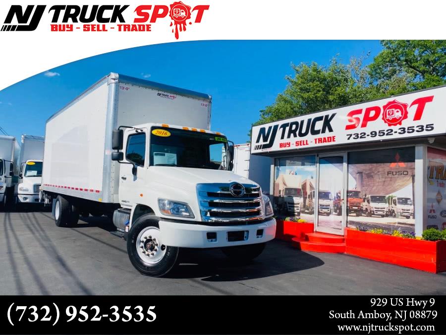 2016 HINO 268A 26 FEET DRY BOX + LIFT GATE + NO CDL, available for sale in South Amboy, New Jersey | NJ Truck Spot. South Amboy, New Jersey