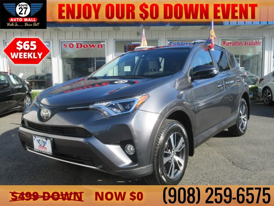 Used Toyota RAV4 XLE AWD (Natl) 2017 | Route 27 Auto Mall. Linden, New Jersey Used Toyota RAV4 XLE AWD (Natl) 2017 | Route 27 Auto Mall. Linden, New Jersey