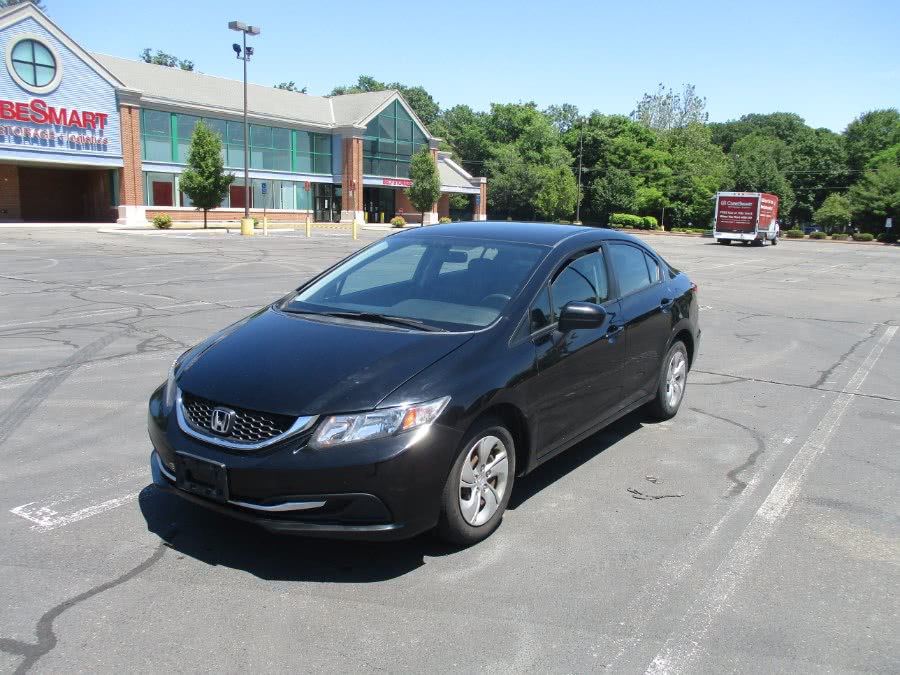 2015 Honda Civic Sedan 4dr CVT LX, available for sale in New Britain, Connecticut | Universal Motors LLC. New Britain, Connecticut
