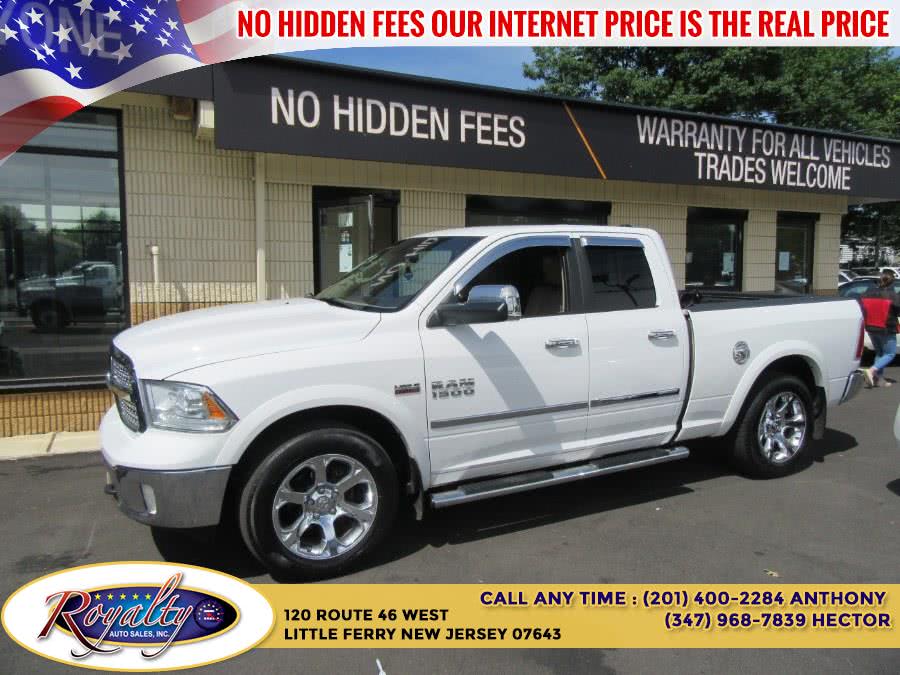 2014 Ram 1500 4WD Quad Cab 140.5" Laramie, available for sale in Little Ferry, New Jersey | Royalty Auto Sales. Little Ferry, New Jersey